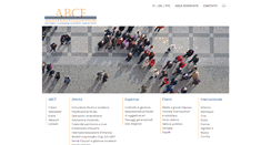 Desktop Screenshot of abcfassociati.com