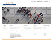 Tablet Screenshot of abcfassociati.com